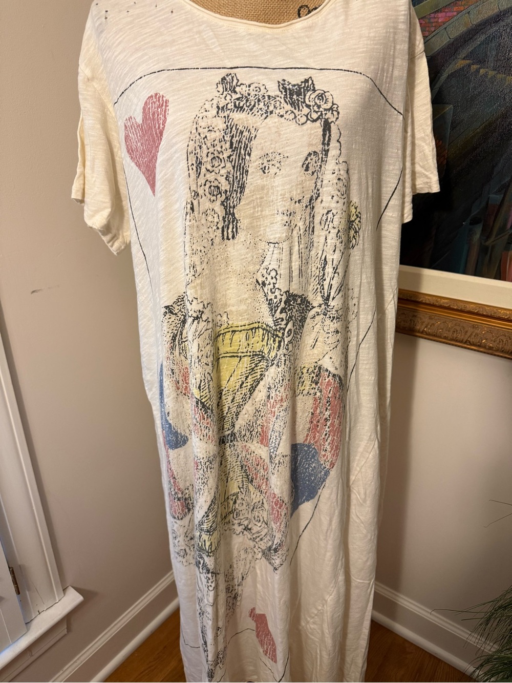 Magnolia Pearl Queen of Hearts Maxi Dress - OS - Picture 5 of 7